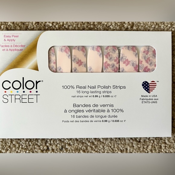 Color Street Other - Unopened Color Street nail strips Flower of the Hour